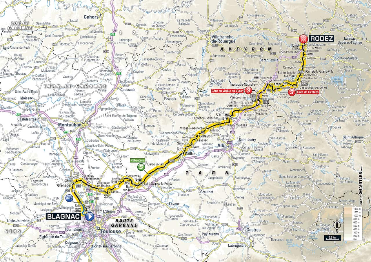 A tricky transitional stage in France’s southwest.