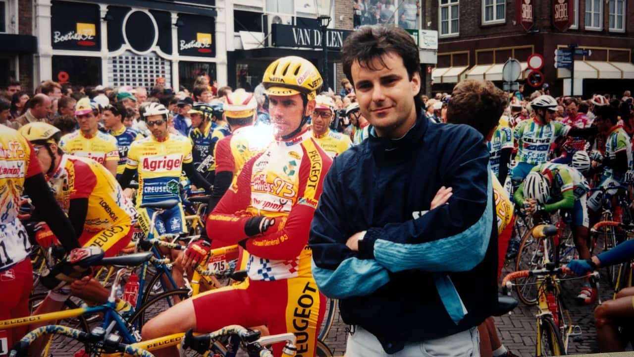 Tomo at the 1996 Tour de France