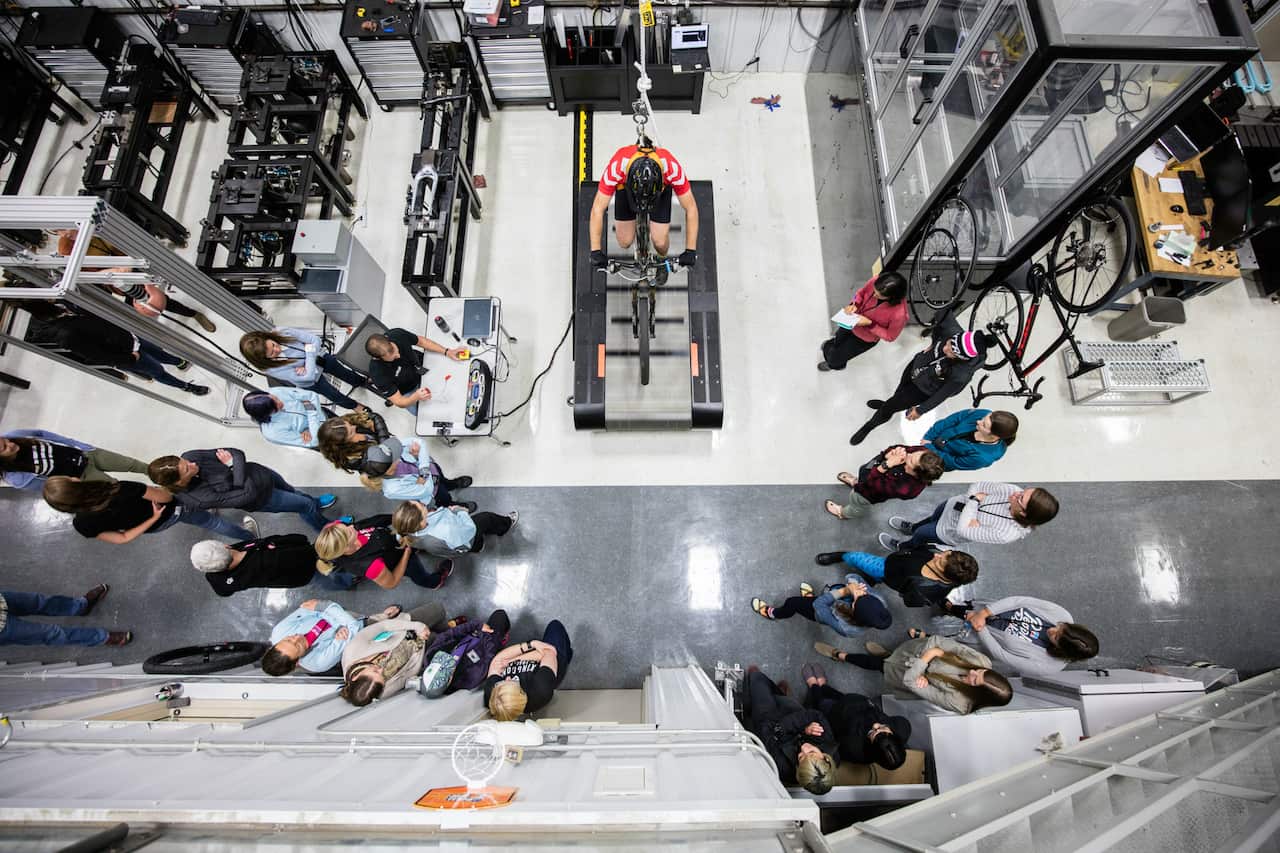 Trek Bicycles test lab