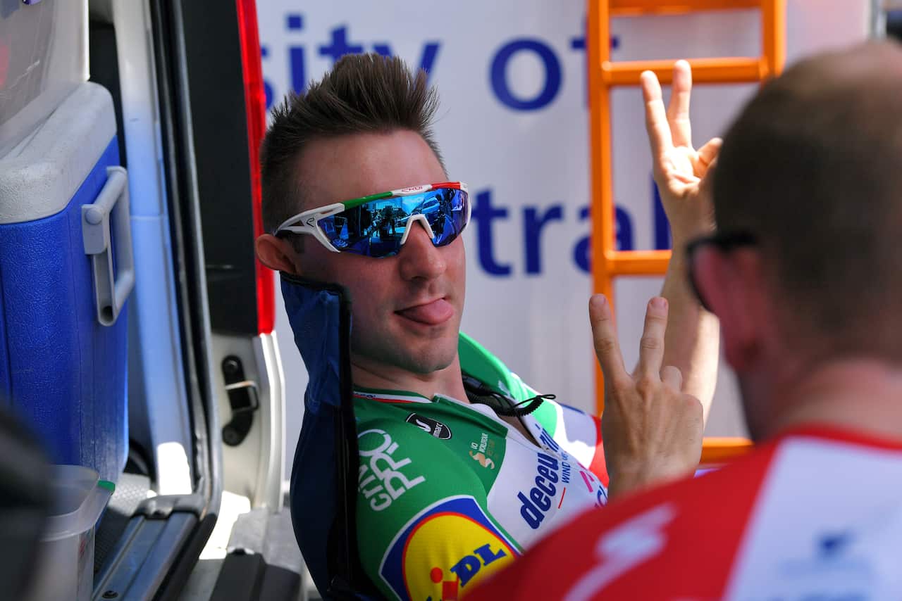 Elia Viviani, Deceuninck-QuickStep, Santos Tour Down Under