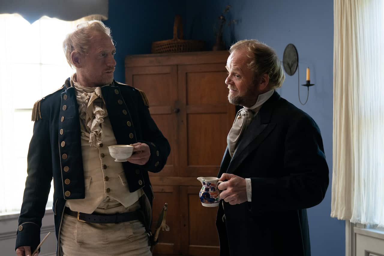 First Cow, Ewen Bremner, Toby Jones