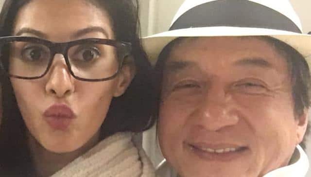 Amyra Dastur has been showing the Chinese American actor around town