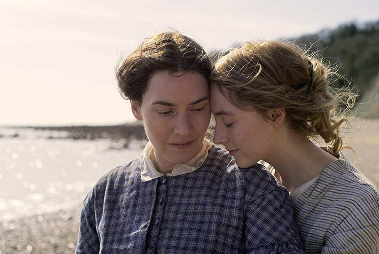Ammonite, Kate Winslet, Saoirse Ronan