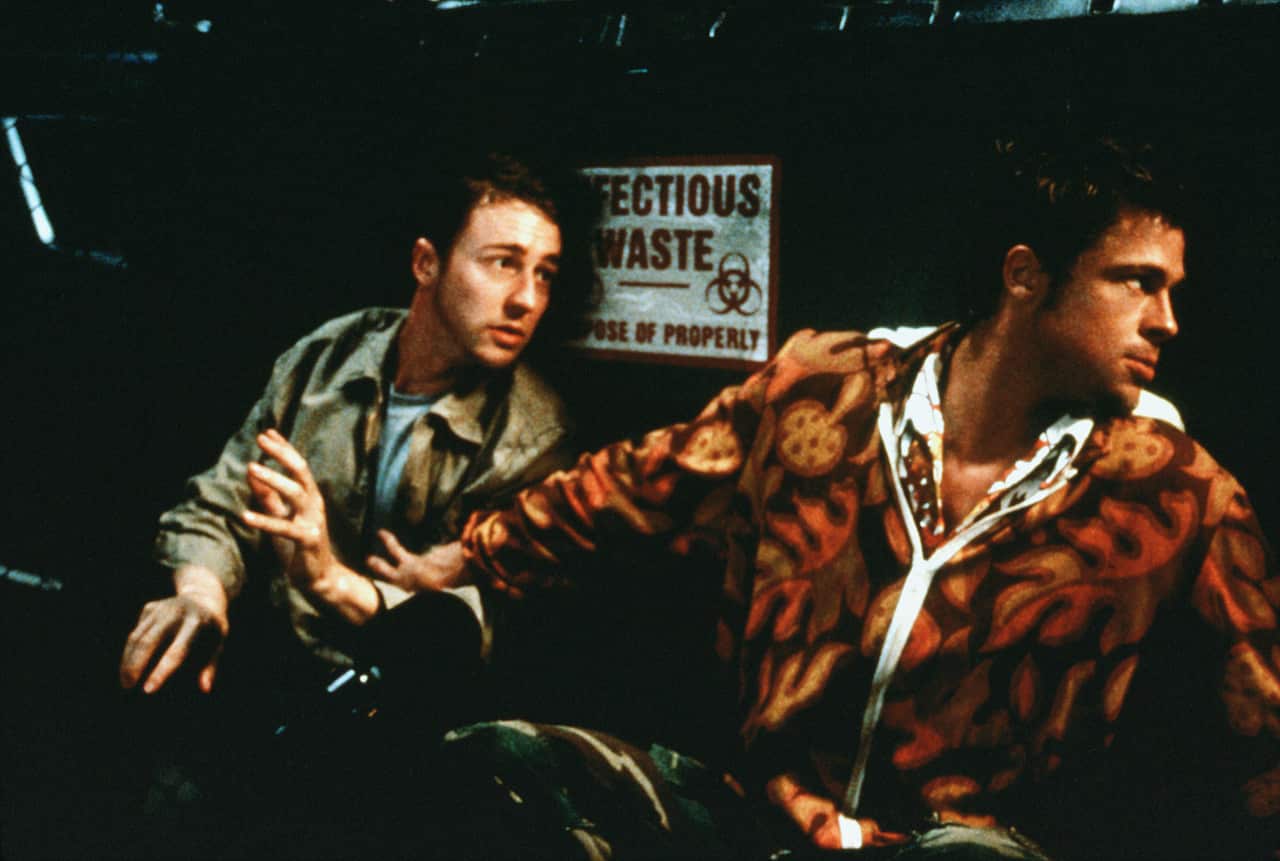 Fight Club, Edward Norton, Brad Pitt