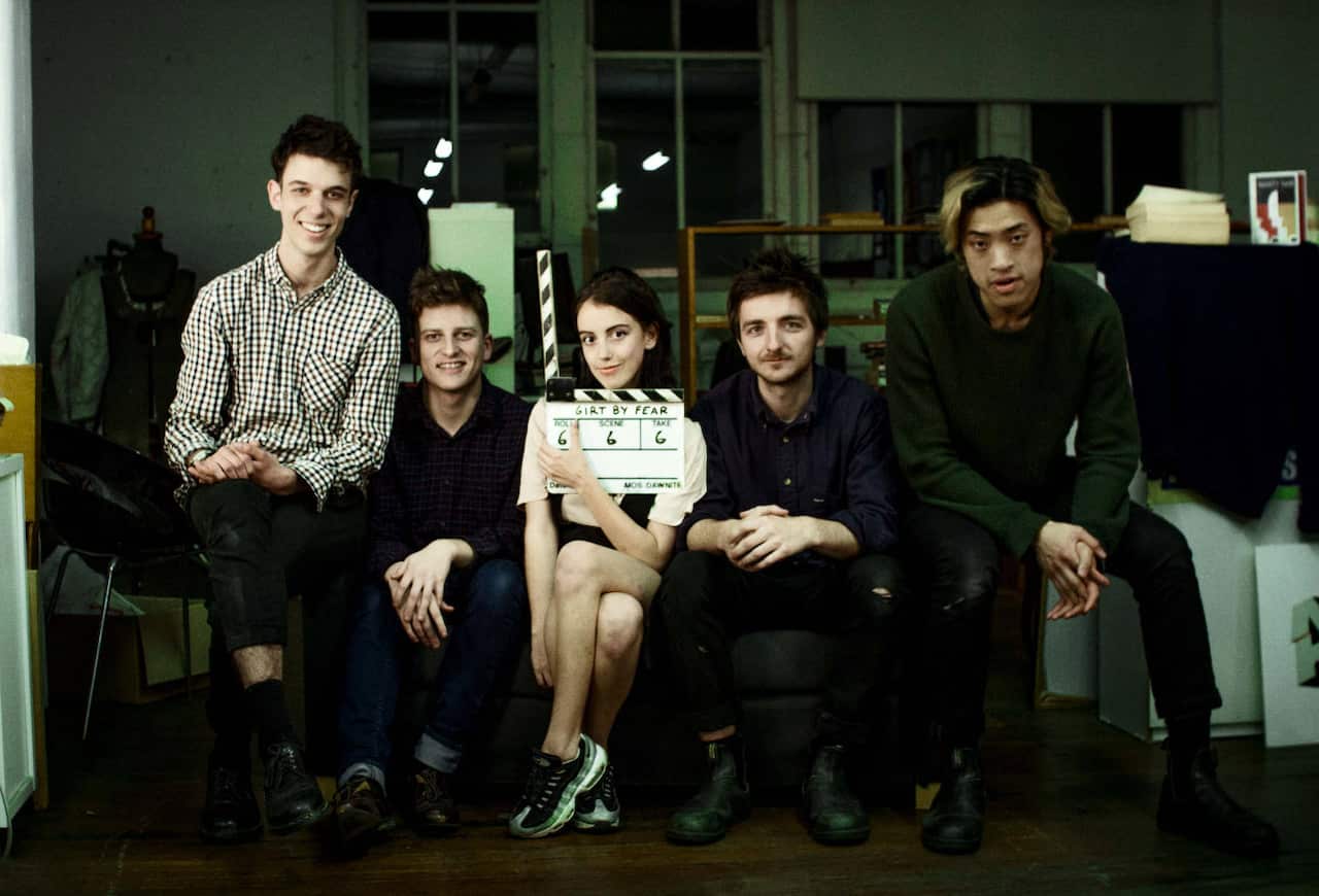 Joel Perlguy, Josh Vines, Madeleine Purdy, Yiani Andrikidis and David Ma.