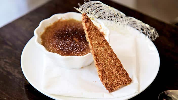 Guinness crème brûlée