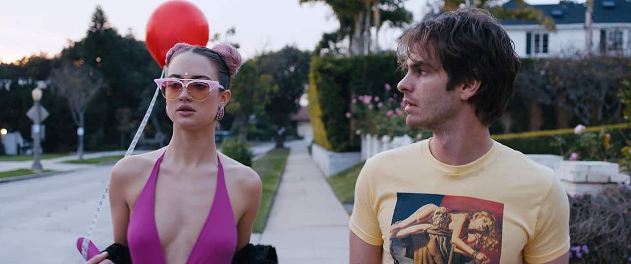 Under the Silver Lake, Grace Van Patten, Andrew Garfield