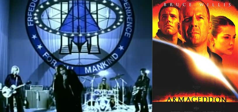 I don't wanna miss a thing armageddon