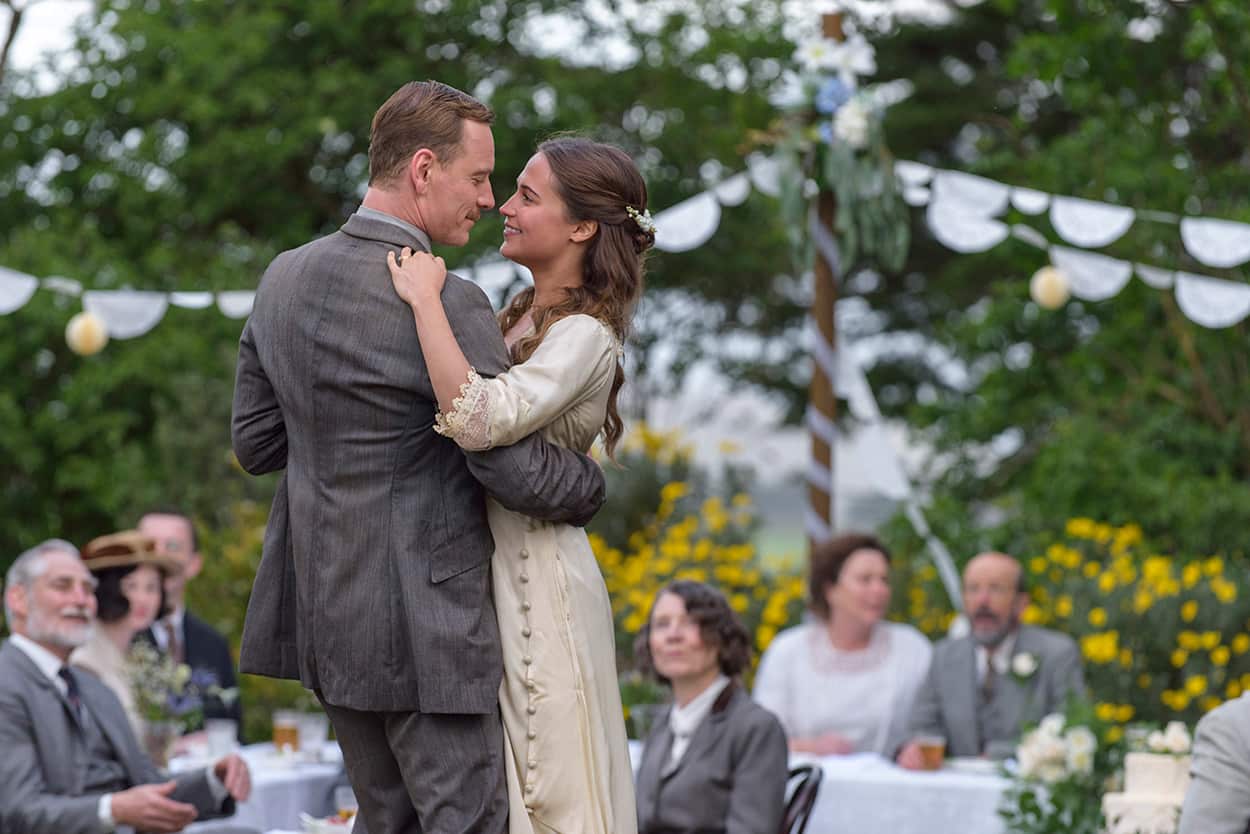The Light Between Oceans, Michael Fassbender, Alicia Vikander