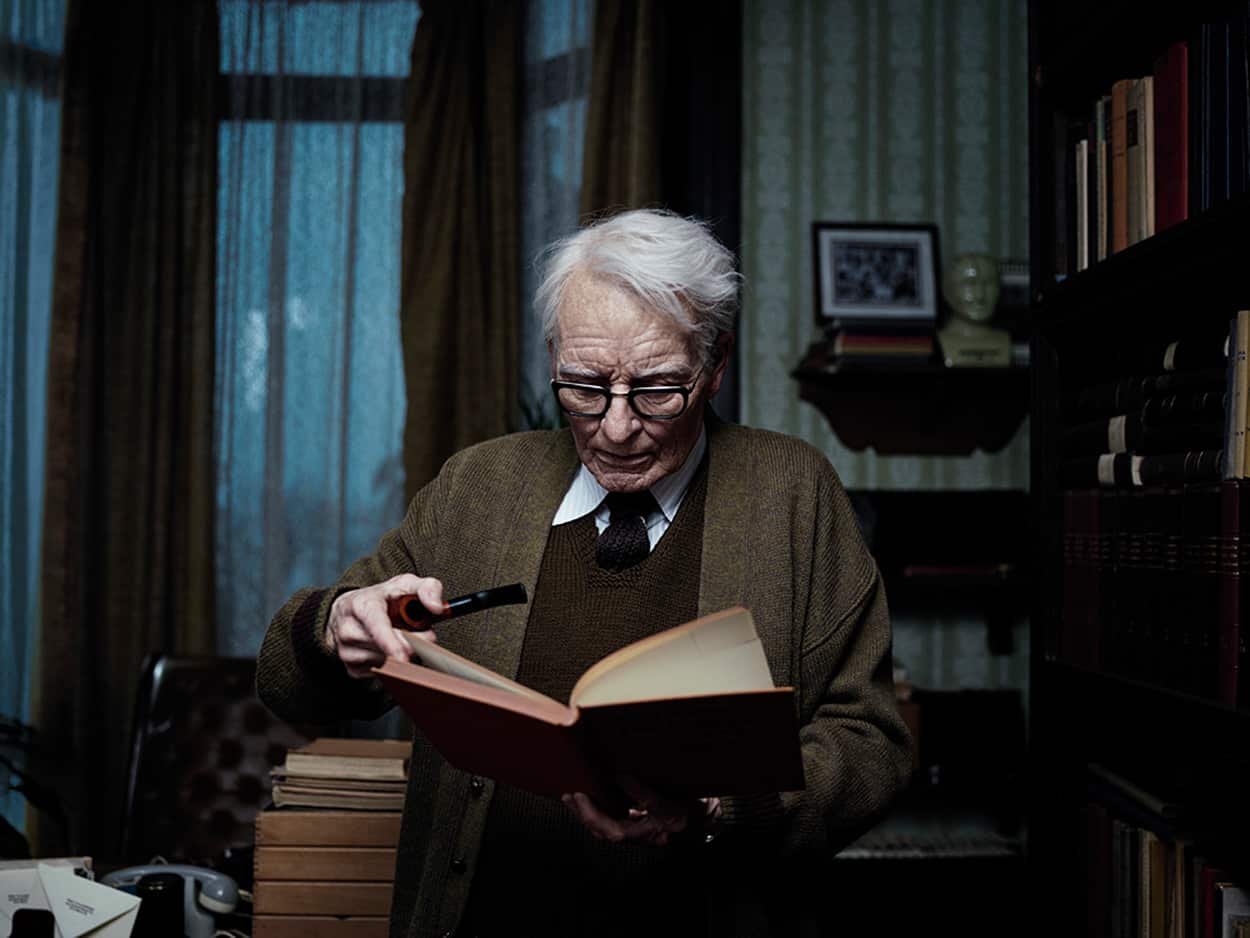 Tilda Swinton in Suspiria as Doctor Klemperer (under a lot of makeup)