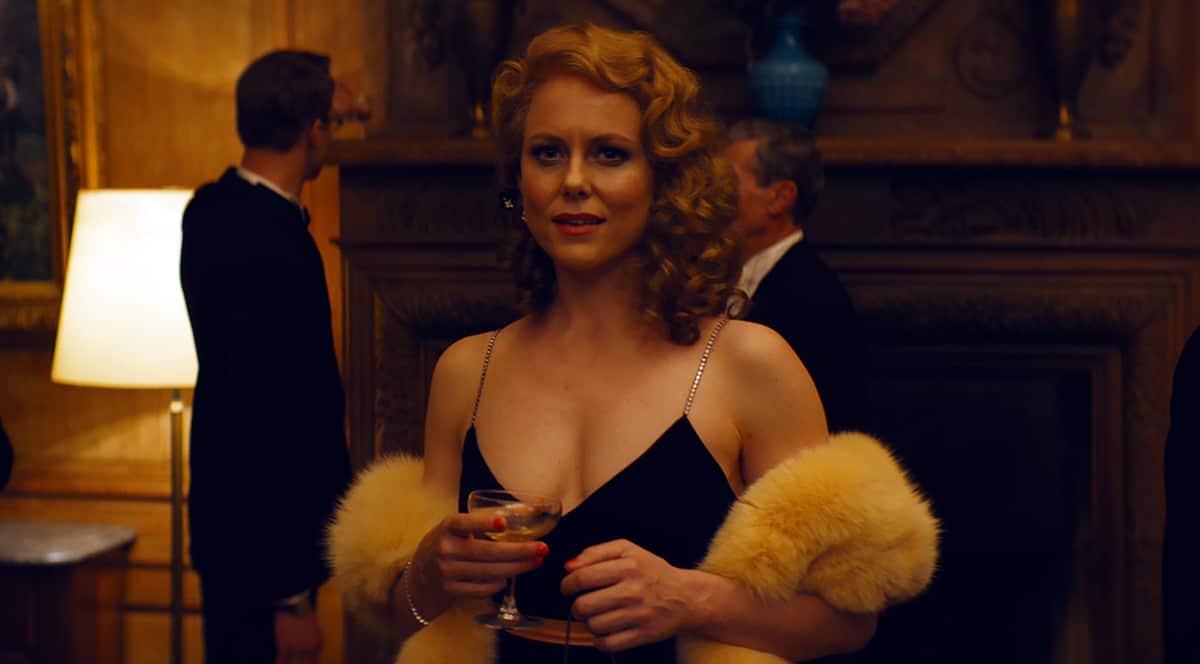 Ingrid Bolsø Berdal as Sonja Wigert in The Spy.