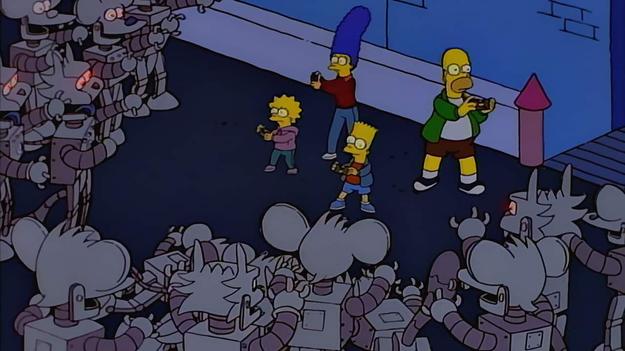 Simpsons Itchy & Scratchy land