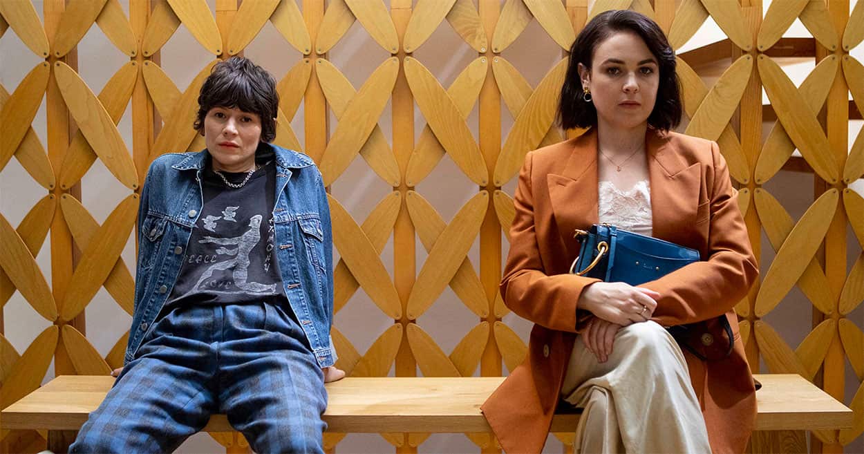 Yael Stone and Emily Barclay in You and Me, Before and After