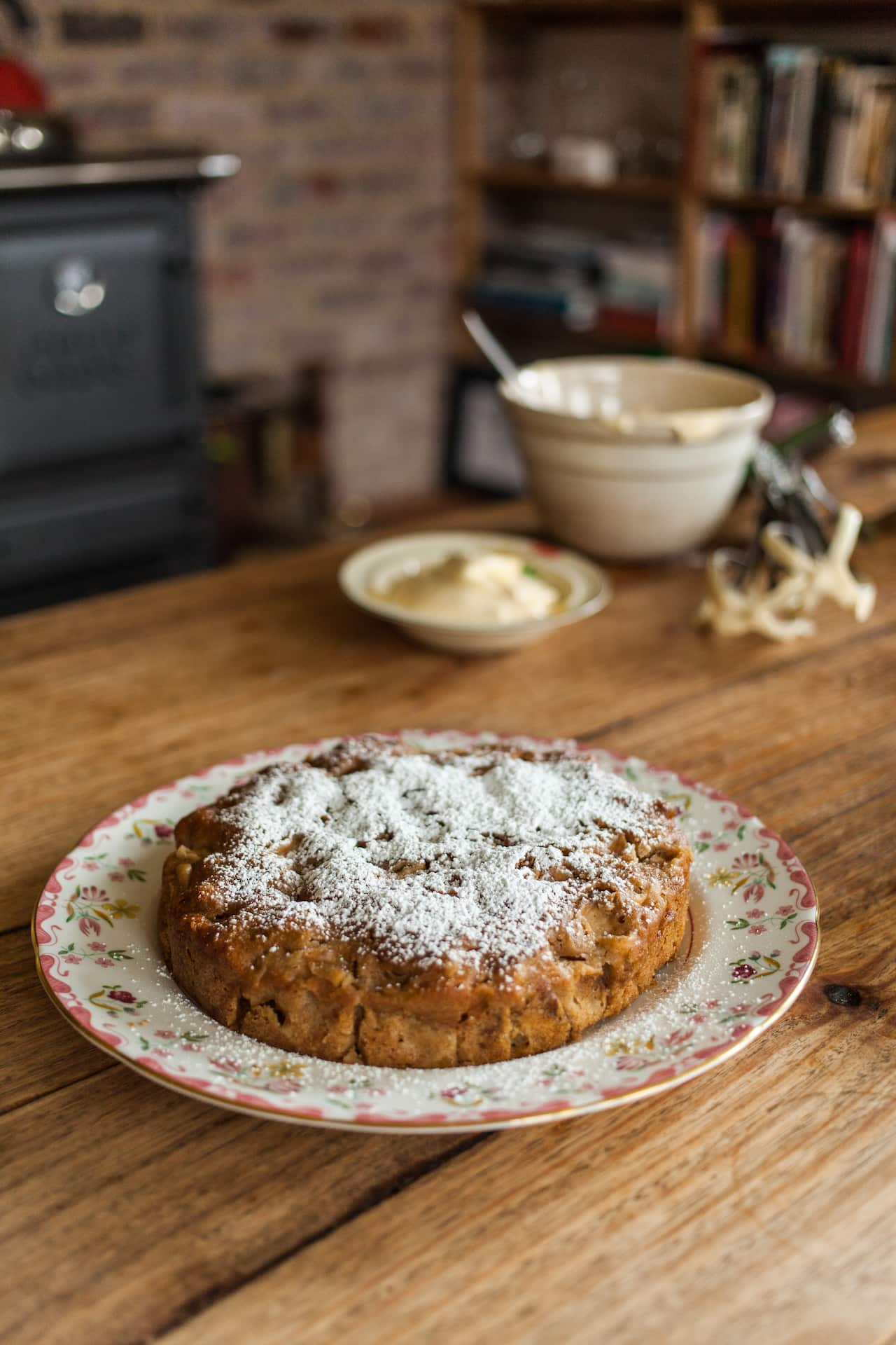 Sadie's birthday apple cake