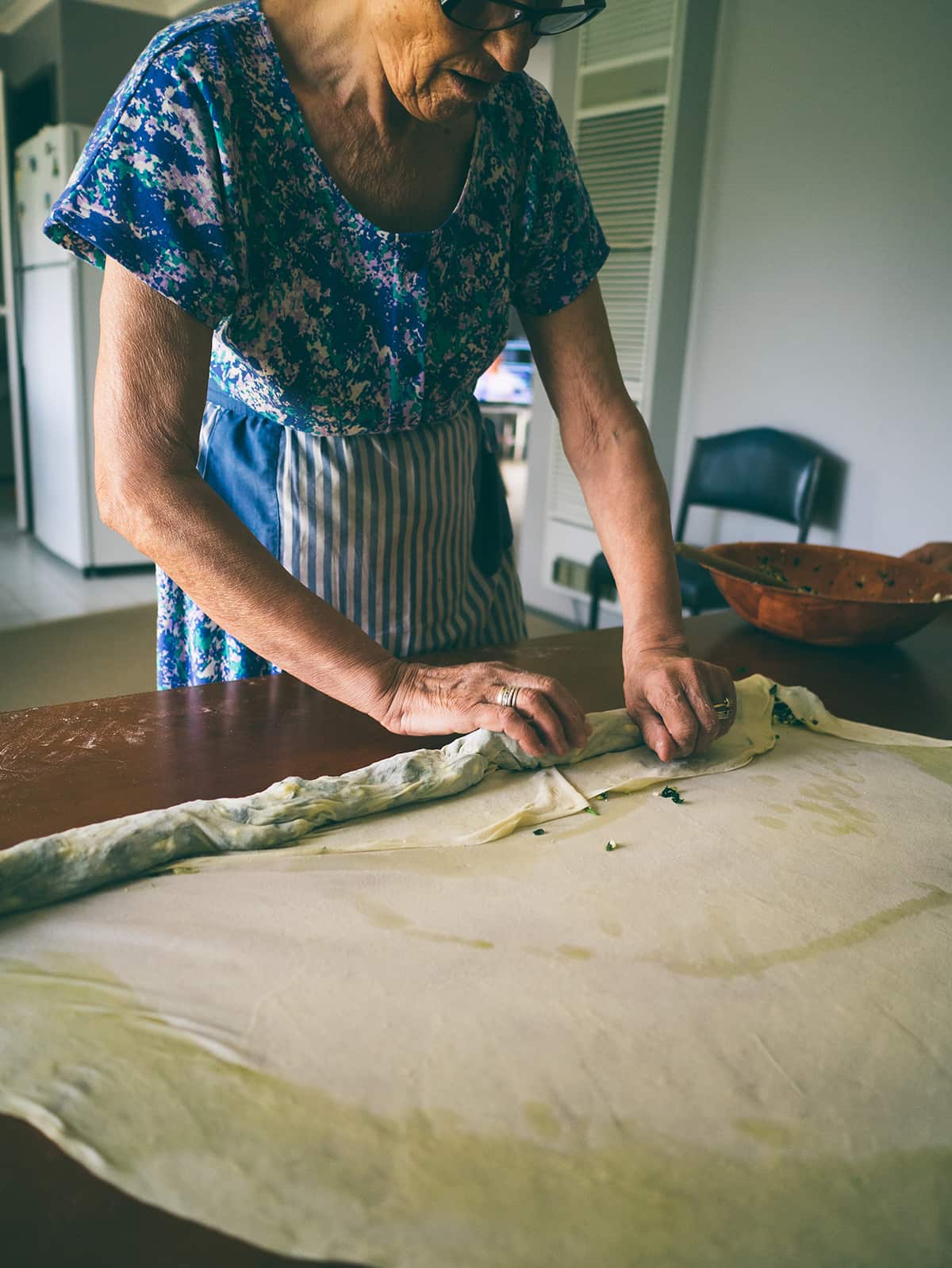 My mum’s spanakopita