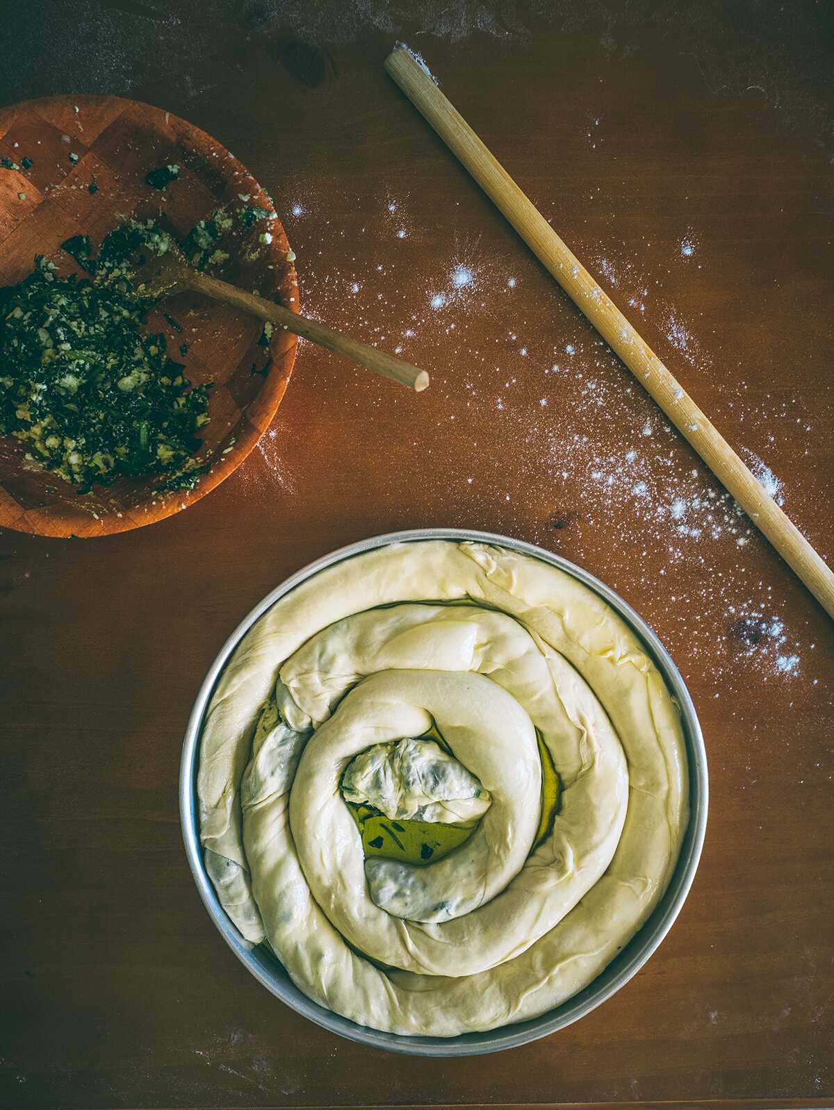 My mum’s spanakopita