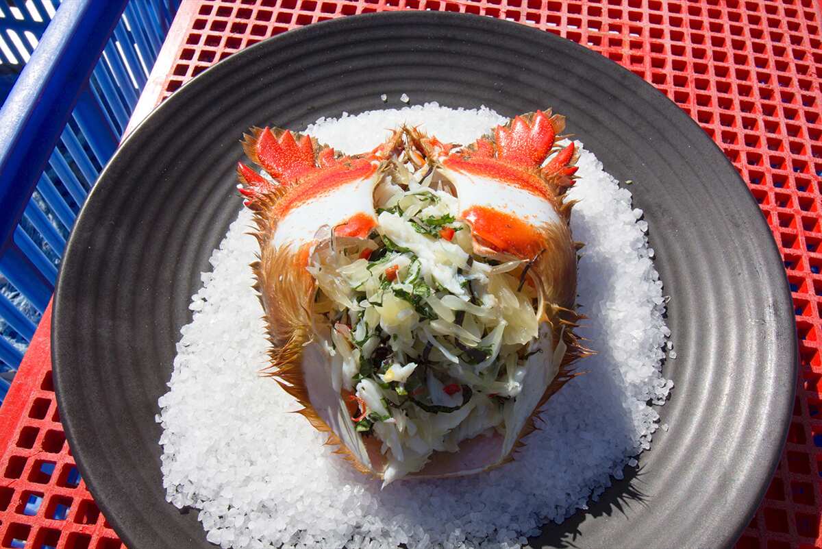 Spanner crab salad