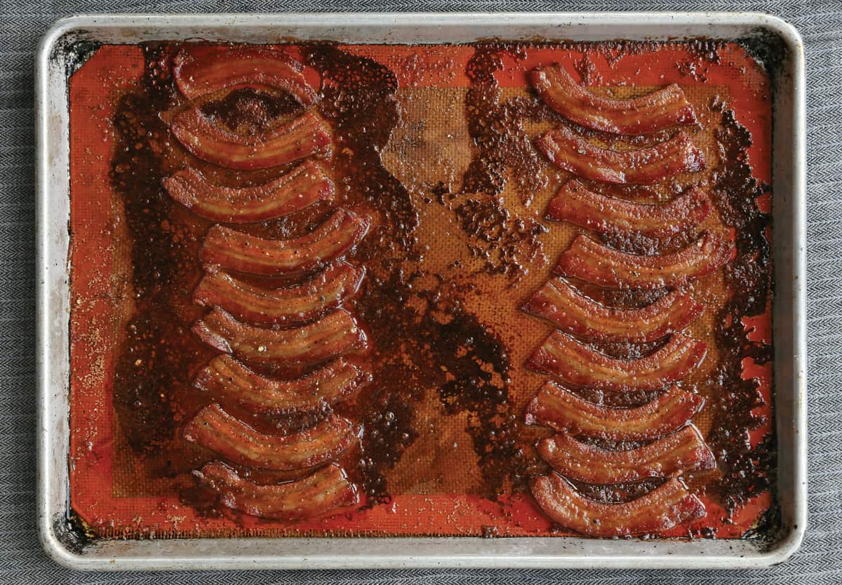 Candied bacon