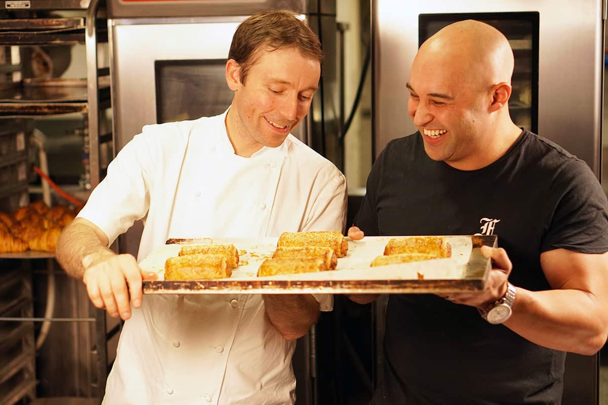 Vegetarian 'sausage' rolls