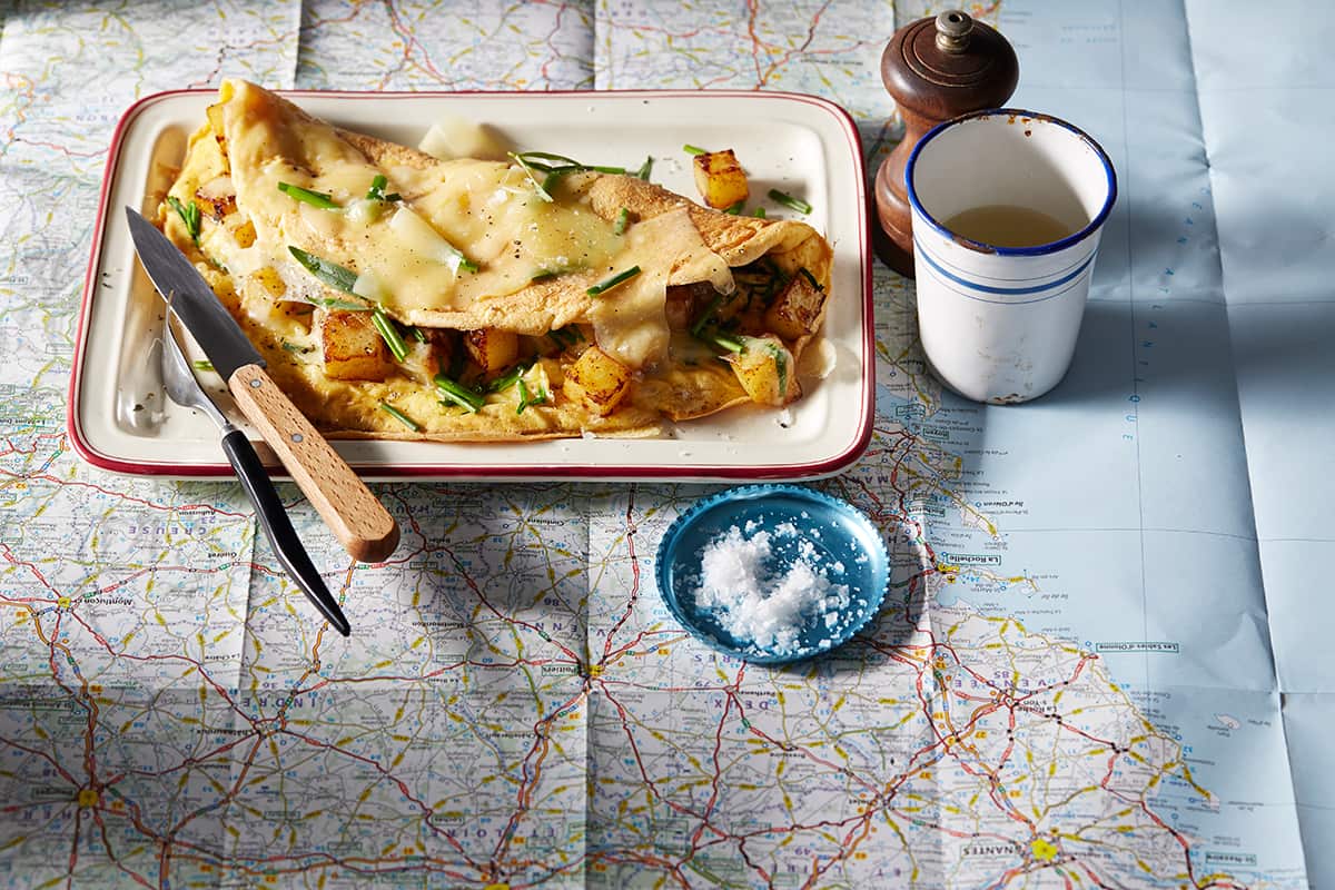 Beaufort omelette (Omelette au Beaufort)