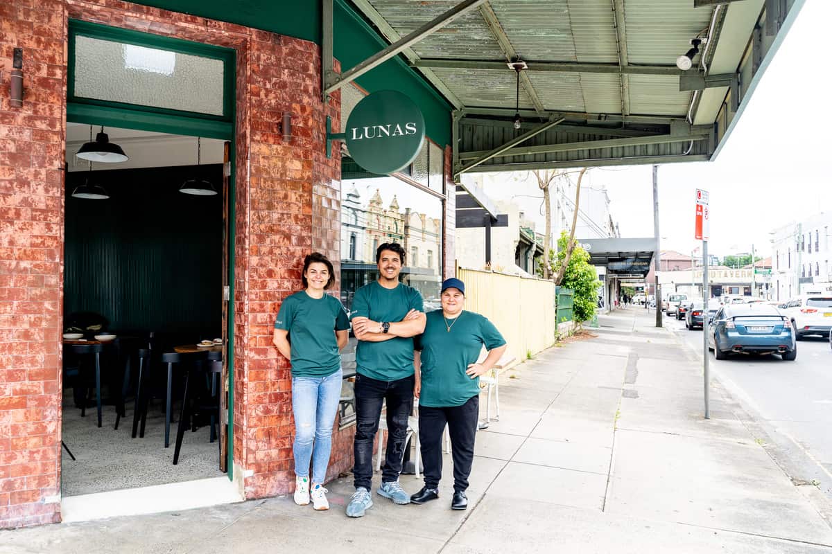Basia and Jose Silva, and Jacqueline Ektoros.