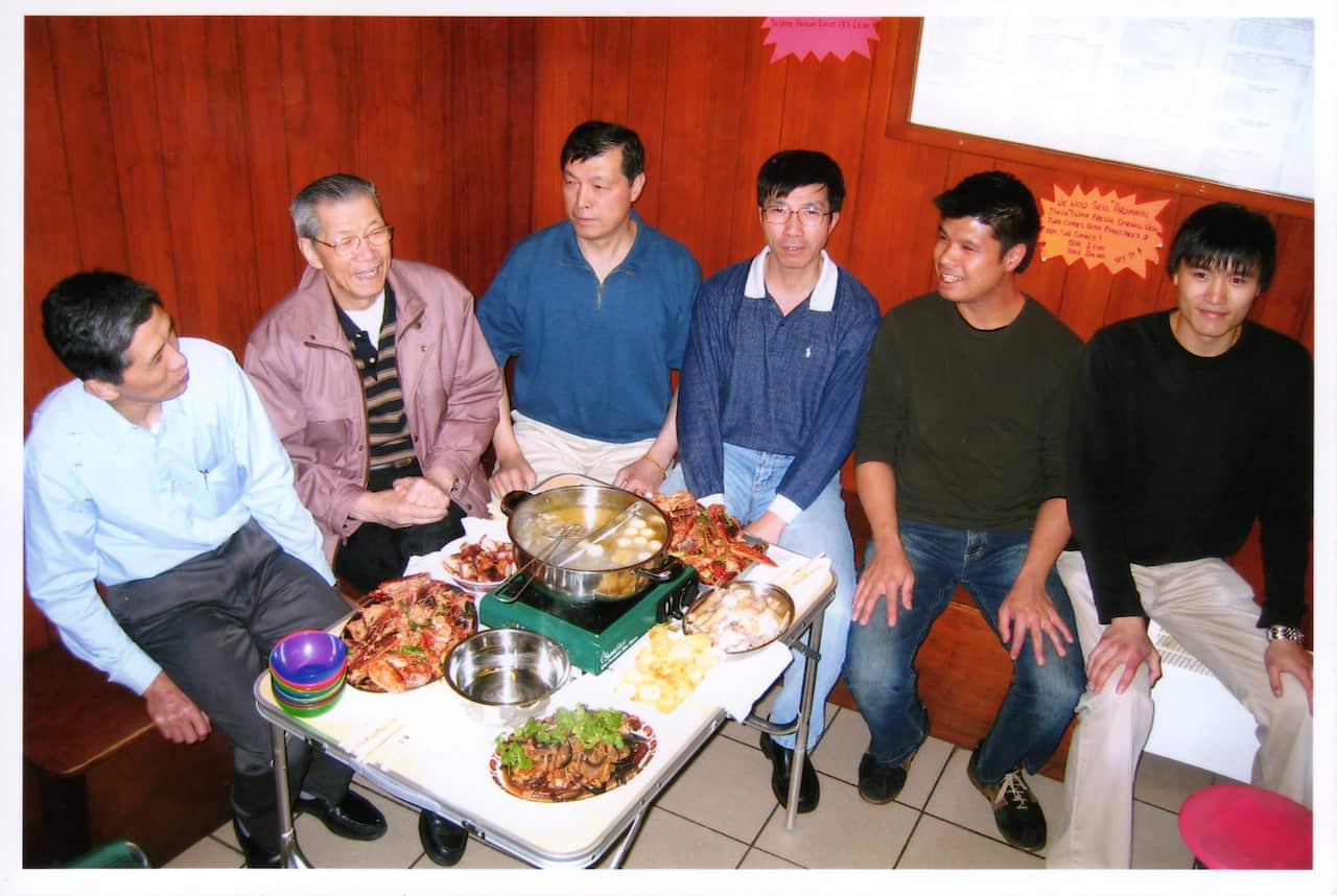 Frank Shek and family