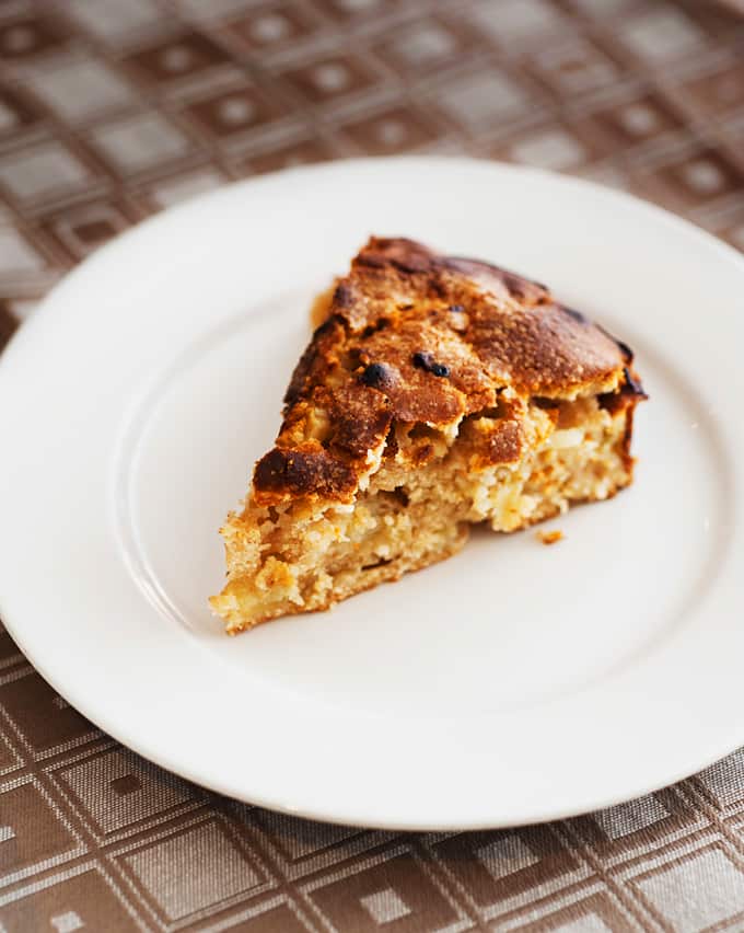 Mary McDevitt’s apple cake