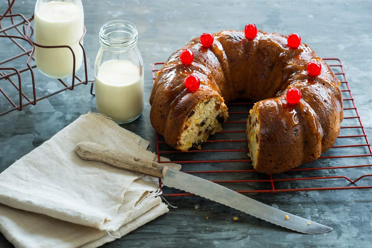 Kersttulband - Dutch fruitcake