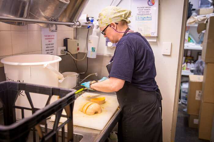 3rd Space Cafe volunteer