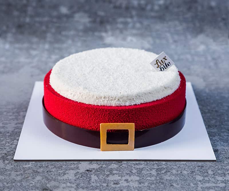 Santa's Belly cake