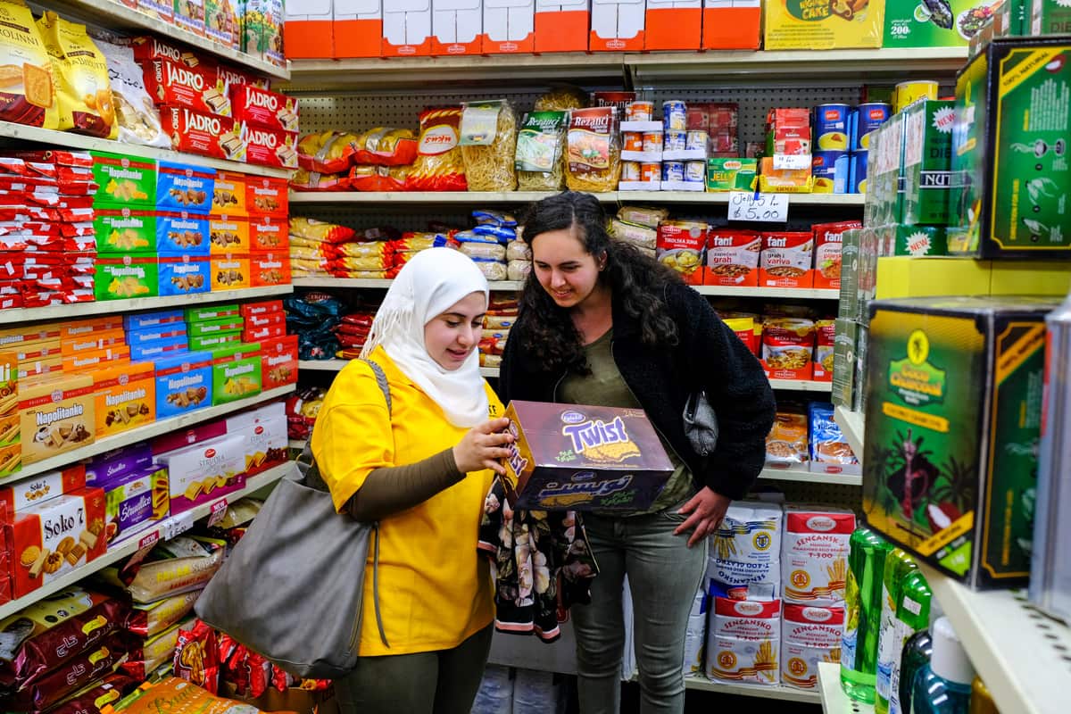 Alaa Krayem with her much-loved Twist at Nawroz Supermarket.
