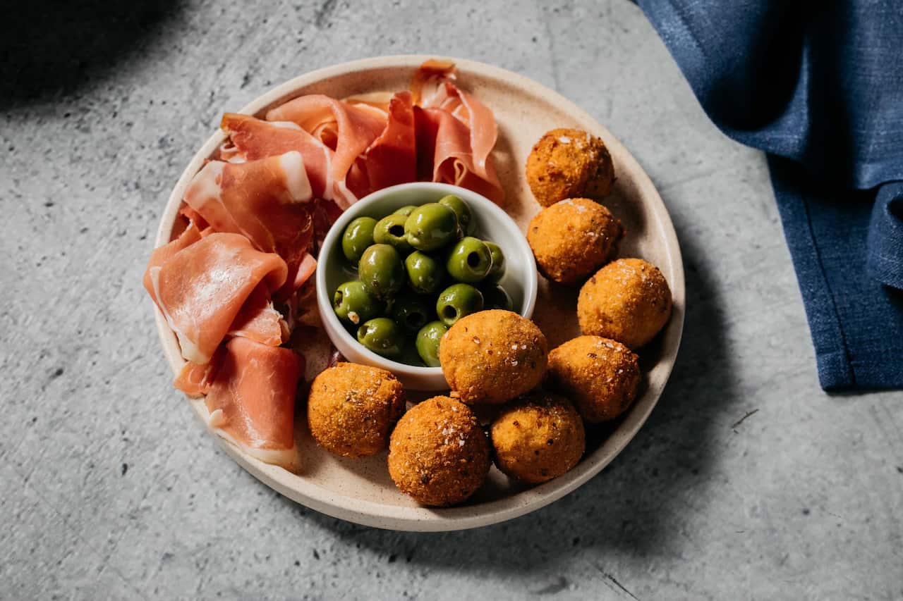 Polpette di trippa (tripe meatballs)