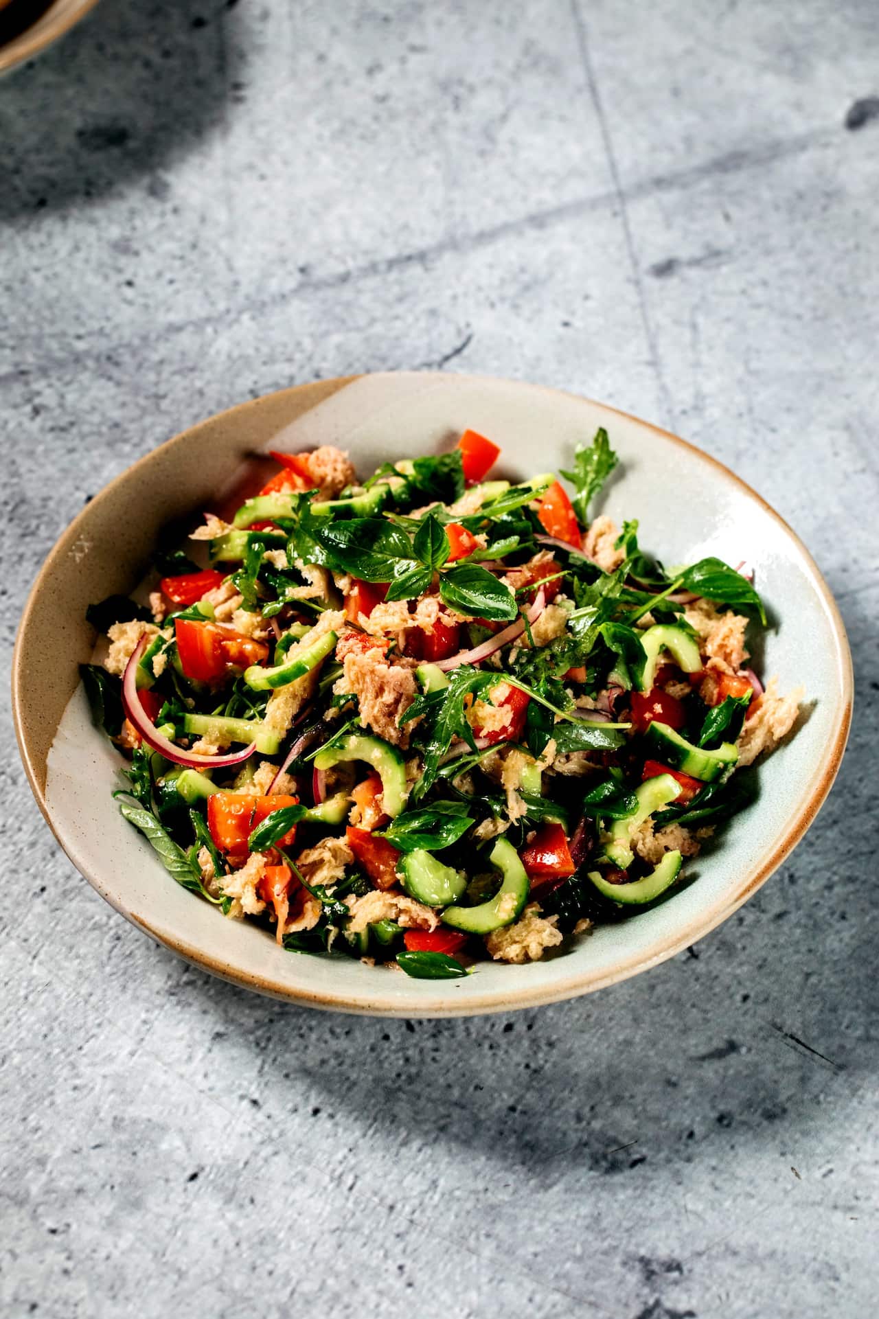 Panzanella (Bread and tomato salad)