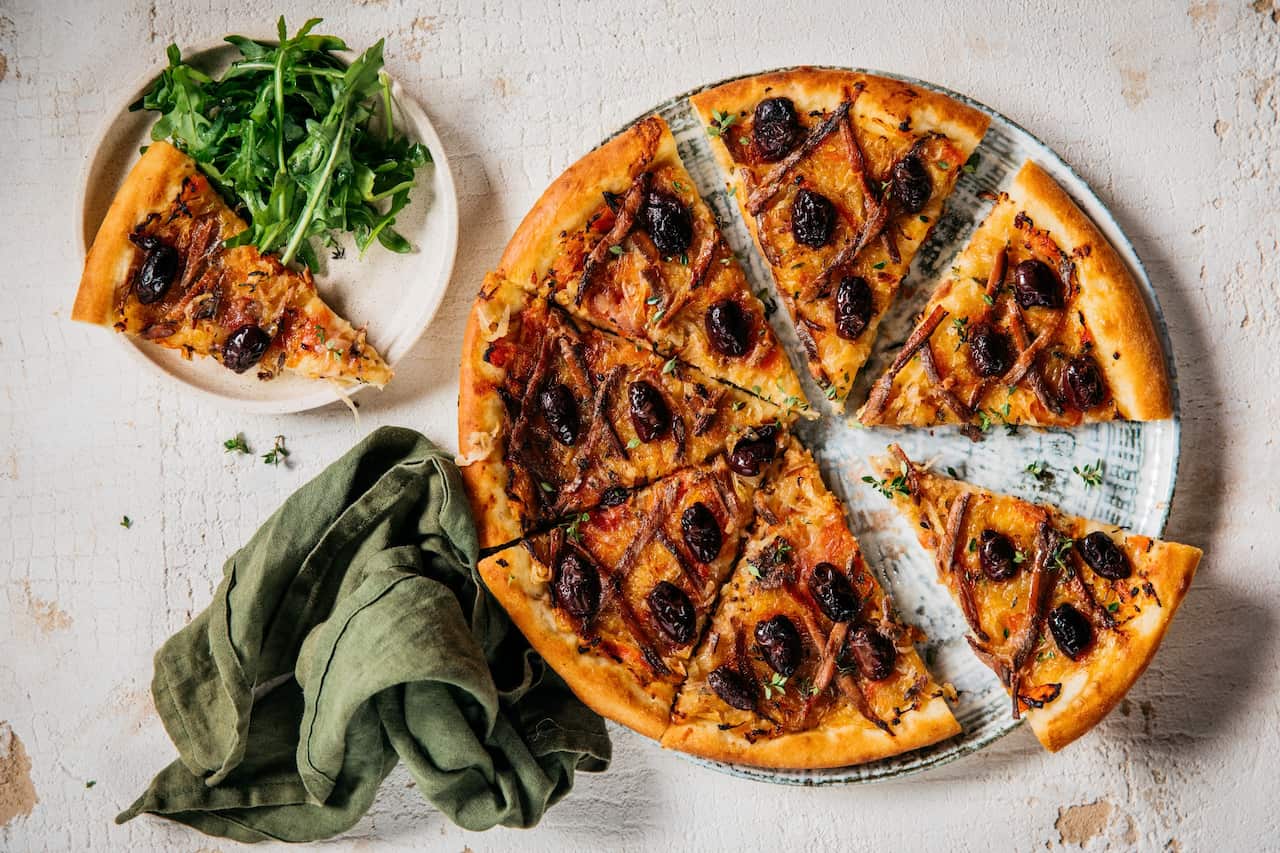 Pissaladiere tart