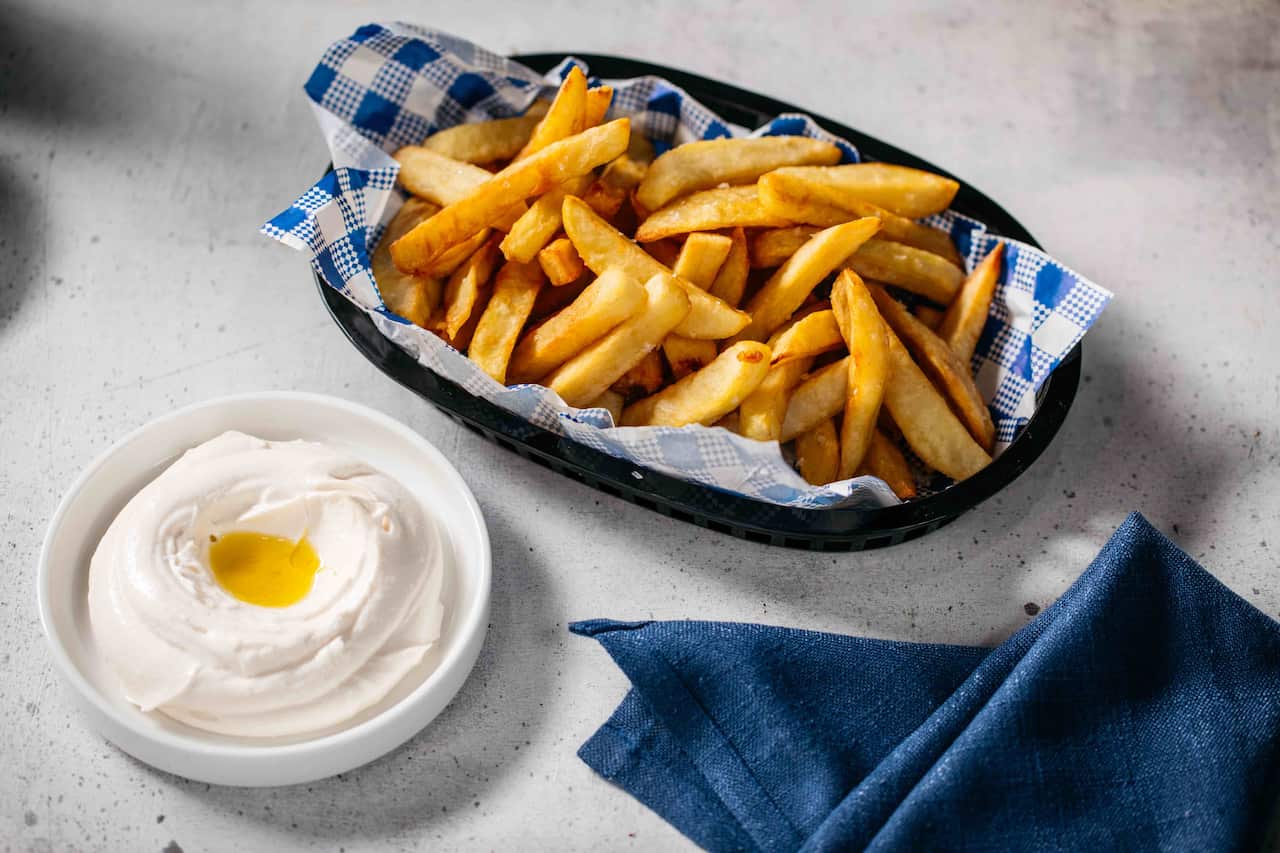 Hot chips and tarama