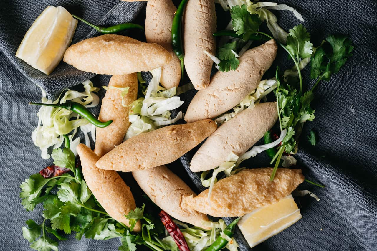 Molotes masa pockets