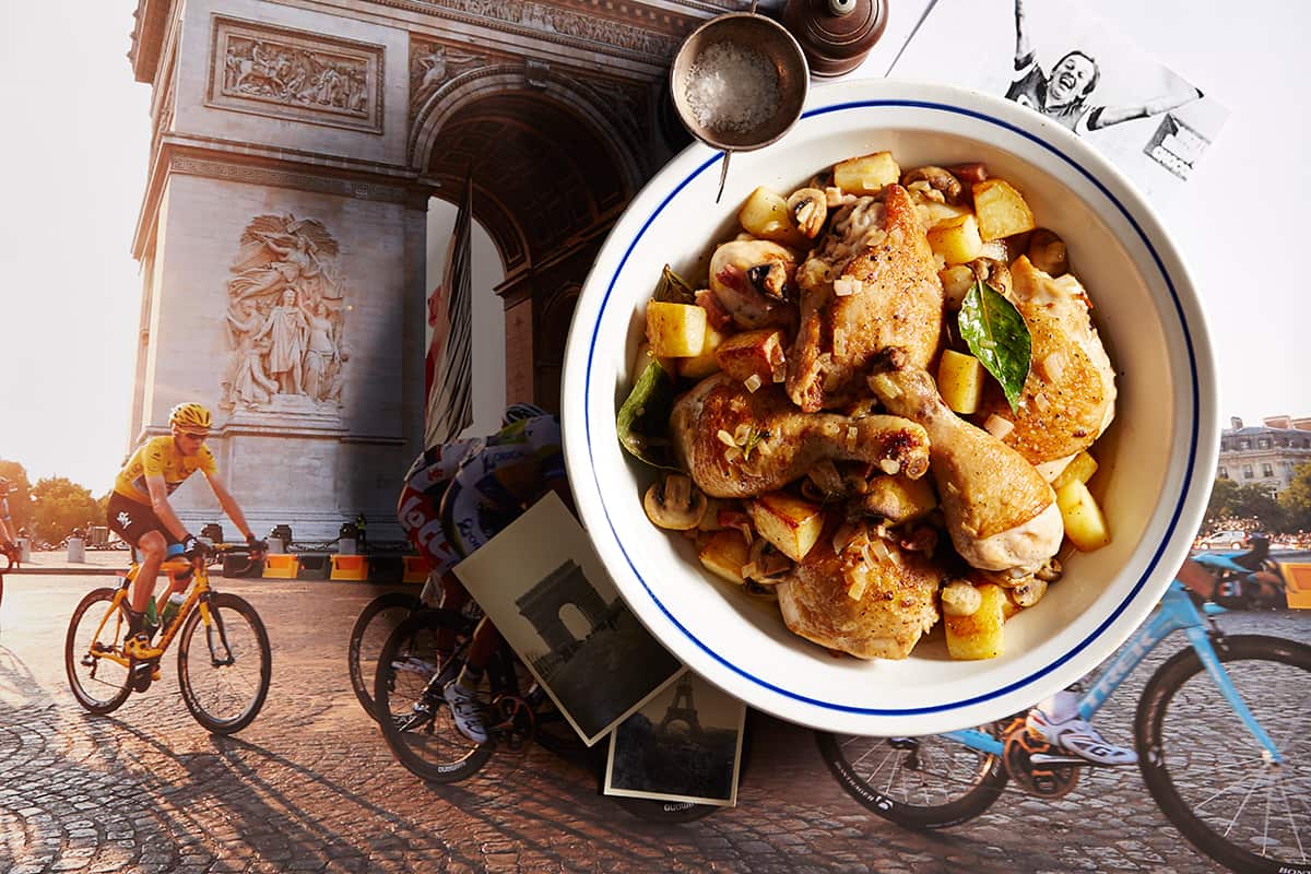 Grandmother's chicken casserole