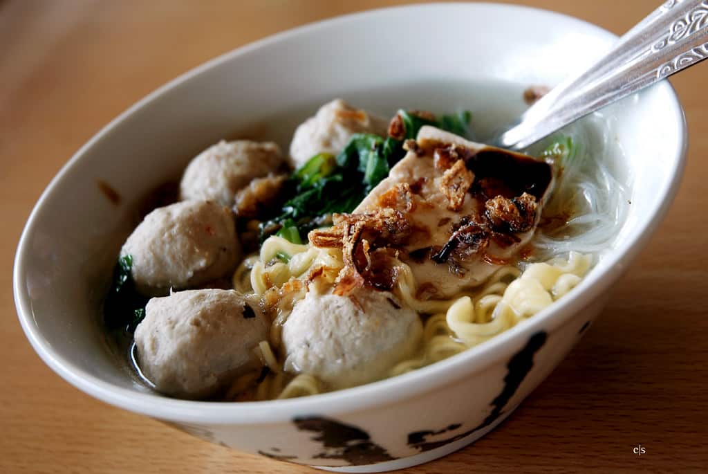 Bakso Indonesian Chinese cuisine