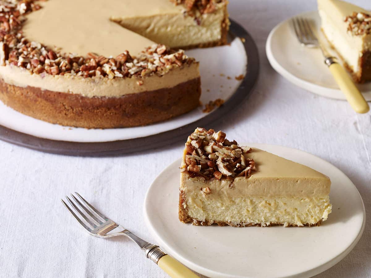Dulce de leche cheesecake