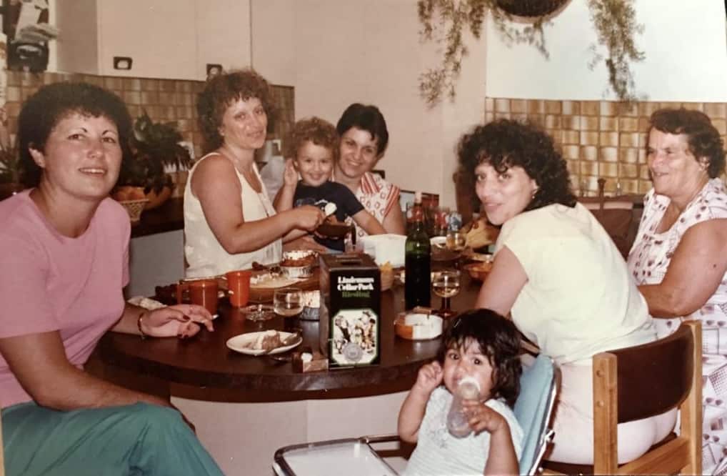 Jacqui Challinor and family 