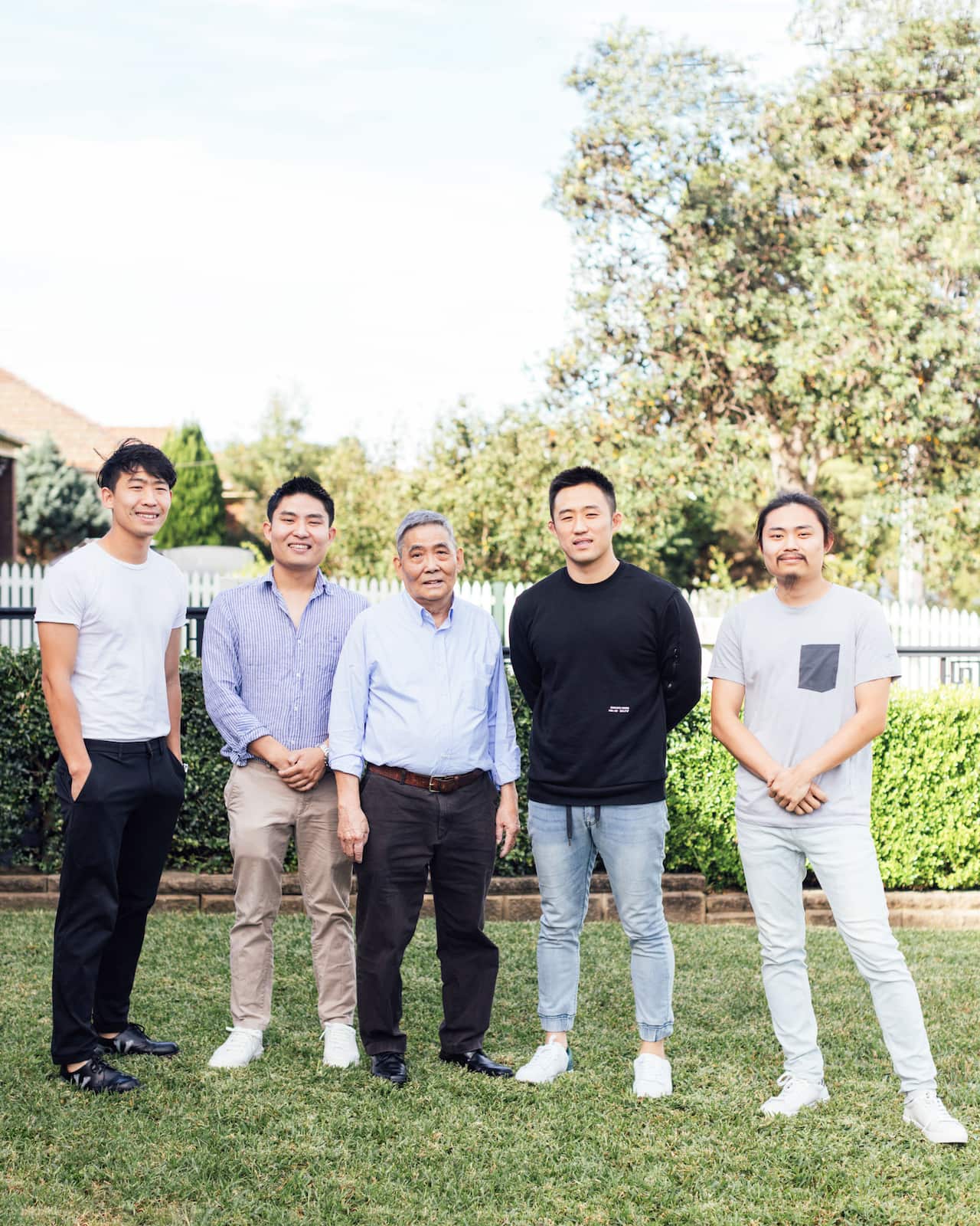 The Ho family, who run Hong Kong Dim Sim Kitchen.