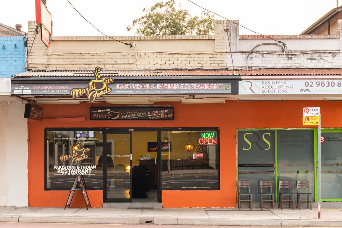 Mazaidar Foods restaurant front