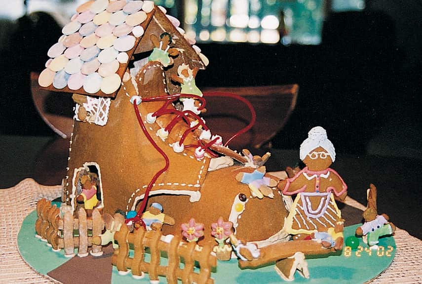 gingerbread house