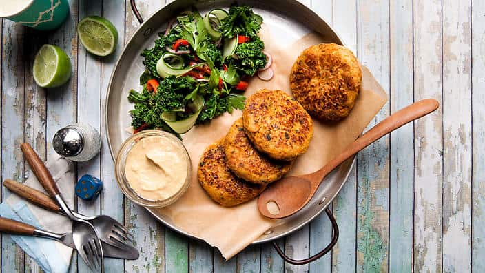 Sweet potato latkes