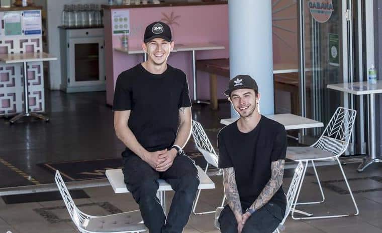  Cabana Cafe & Bar is run by Josh and Daniel Duffy Sykes 