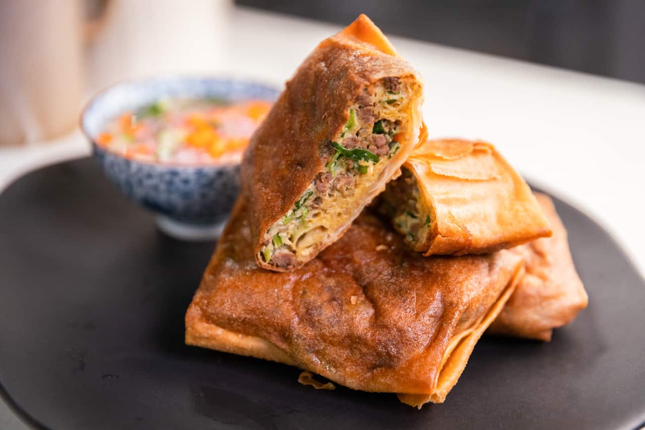 Indonesian Savory Martabak