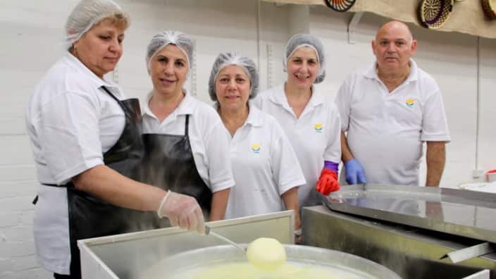 Halloumi makers