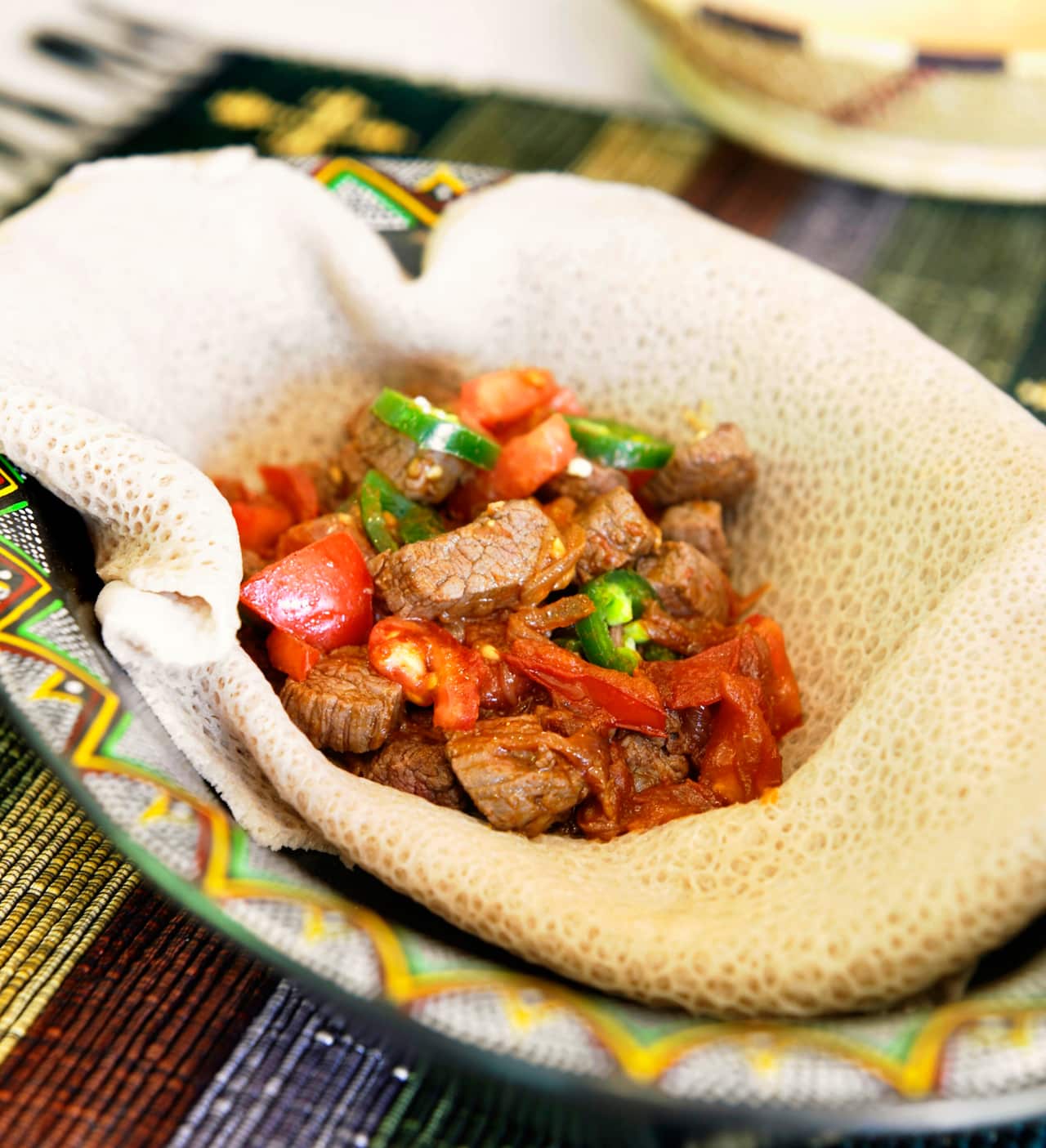 Ethiopian bread (injera)