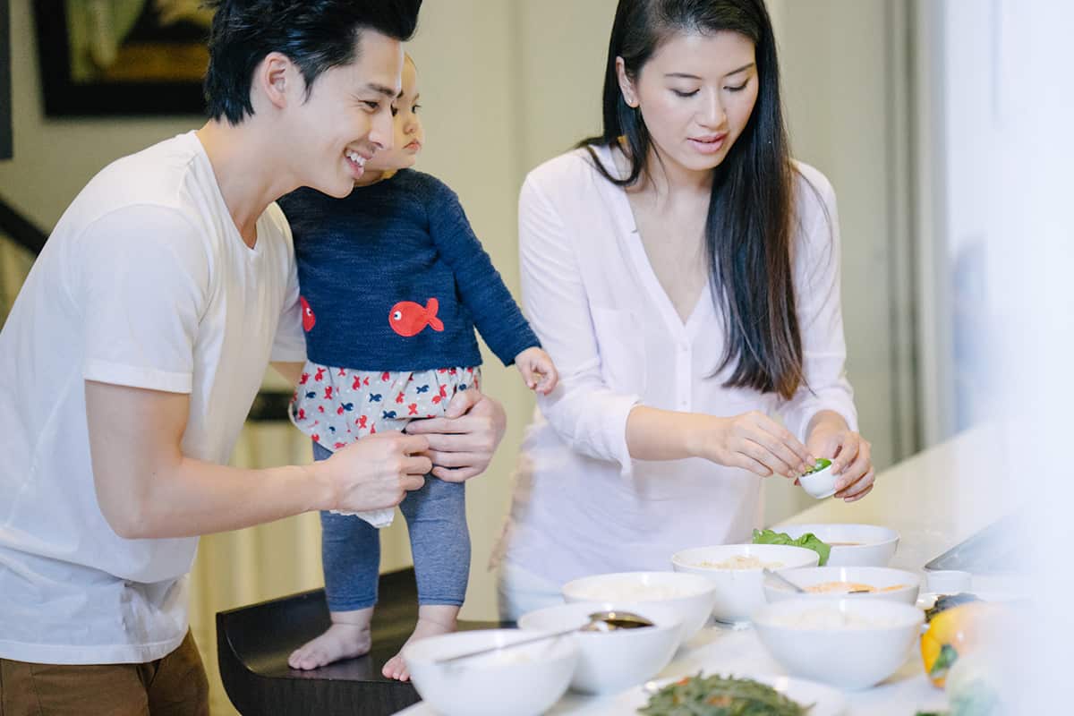 Kelly Eng hadn't counted on eating being one of the new challenges of motherhood.