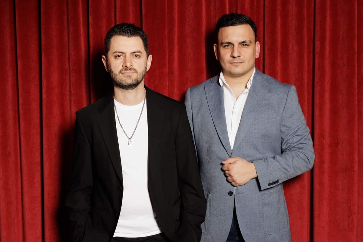 Efe Topuzlu (left) and Ozgur Sefkatli.